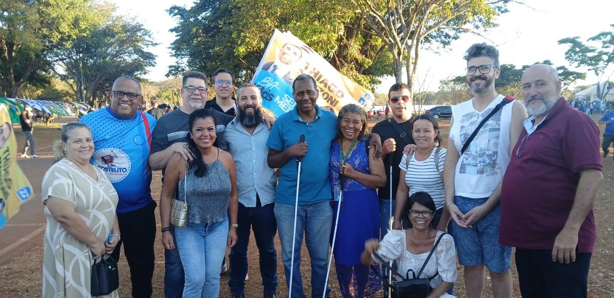 Xandão LeLeCo na convenção do PL