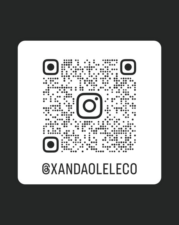 QR Code do Instagram @XANDAOLELECO